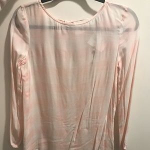 NWT • Pink Plaid Going-Out Top • Size XS